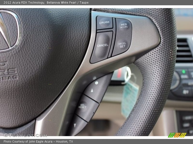 Bellanova White Pearl / Taupe 2012 Acura RDX Technology