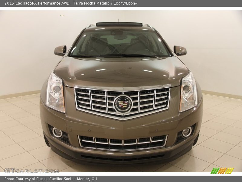 Terra Mocha Metallic / Ebony/Ebony 2015 Cadillac SRX Performance AWD