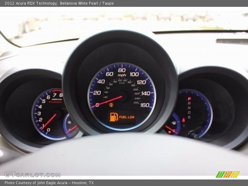 Bellanova White Pearl / Taupe 2012 Acura RDX Technology