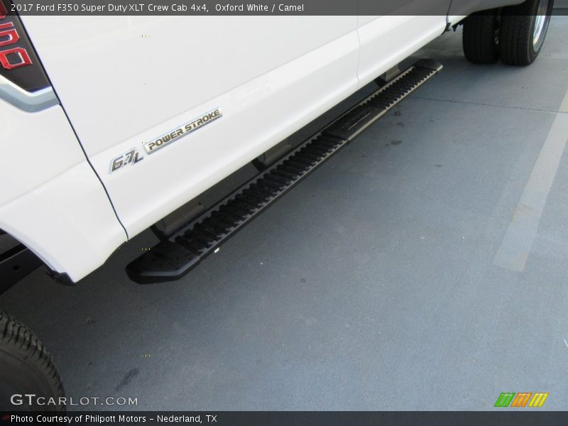 Oxford White / Camel 2017 Ford F350 Super Duty XLT Crew Cab 4x4