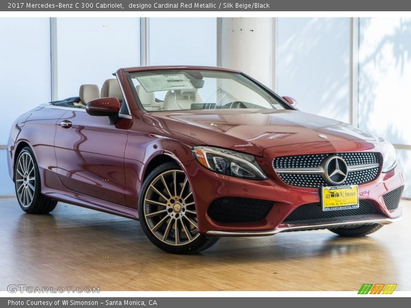 Front 3/4 View of 2017 C 300 Cabriolet