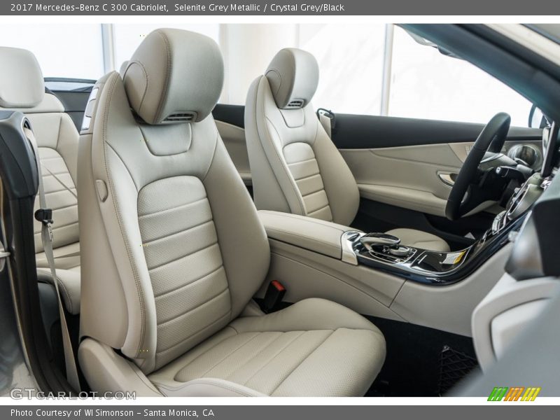  2017 C 300 Cabriolet Crystal Grey/Black Interior