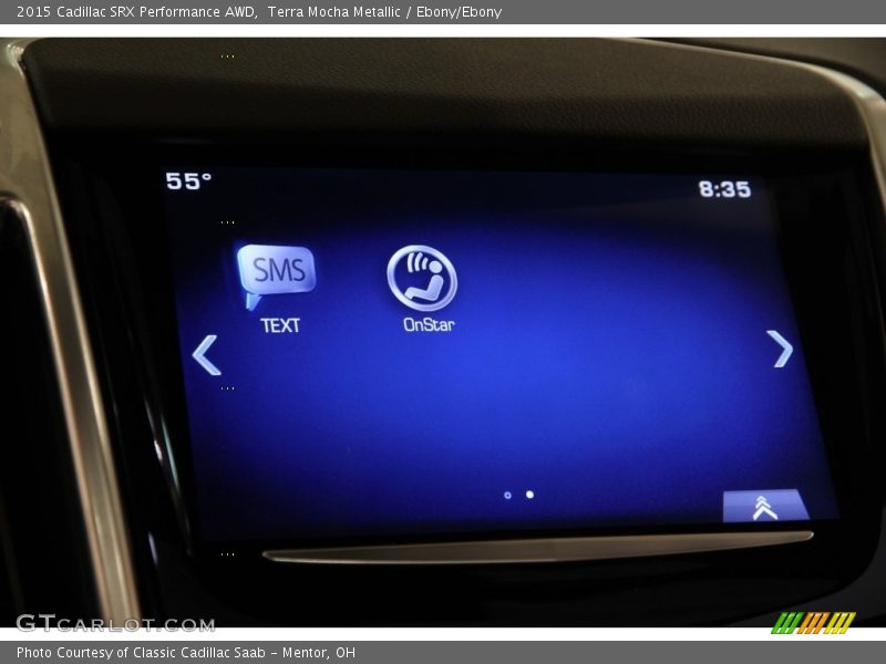 Terra Mocha Metallic / Ebony/Ebony 2015 Cadillac SRX Performance AWD