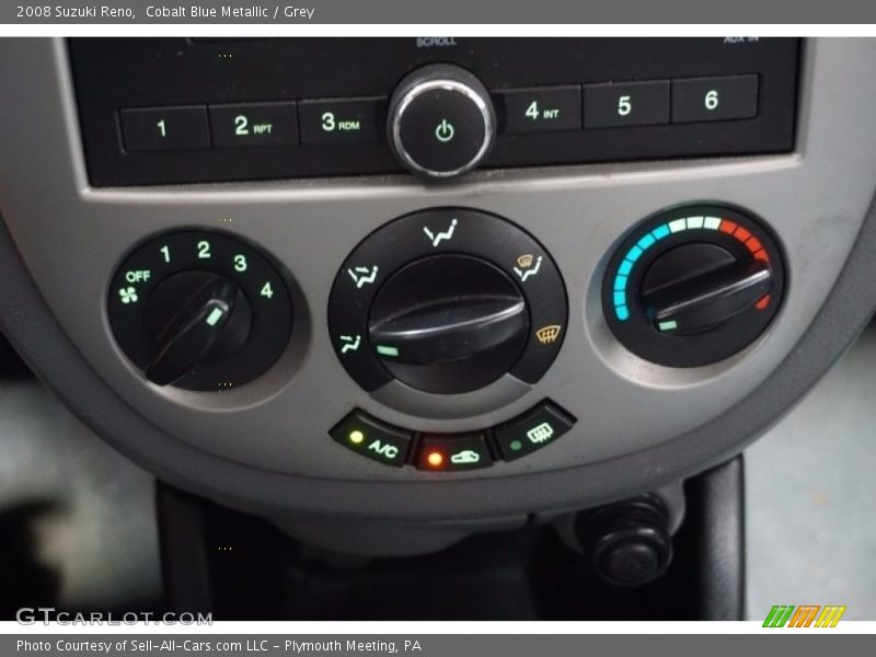 Cobalt Blue Metallic / Grey 2008 Suzuki Reno