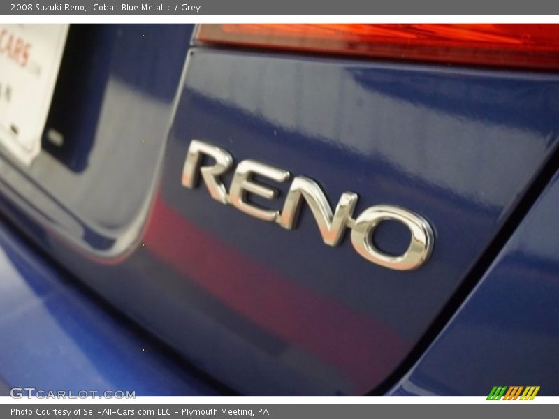Cobalt Blue Metallic / Grey 2008 Suzuki Reno