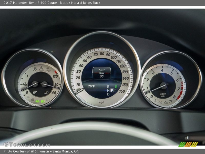  2017 E 400 Coupe 400 Coupe Gauges