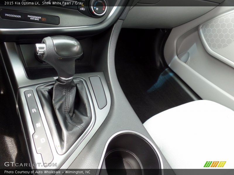 Snow White Pearl / Gray 2015 Kia Optima LX