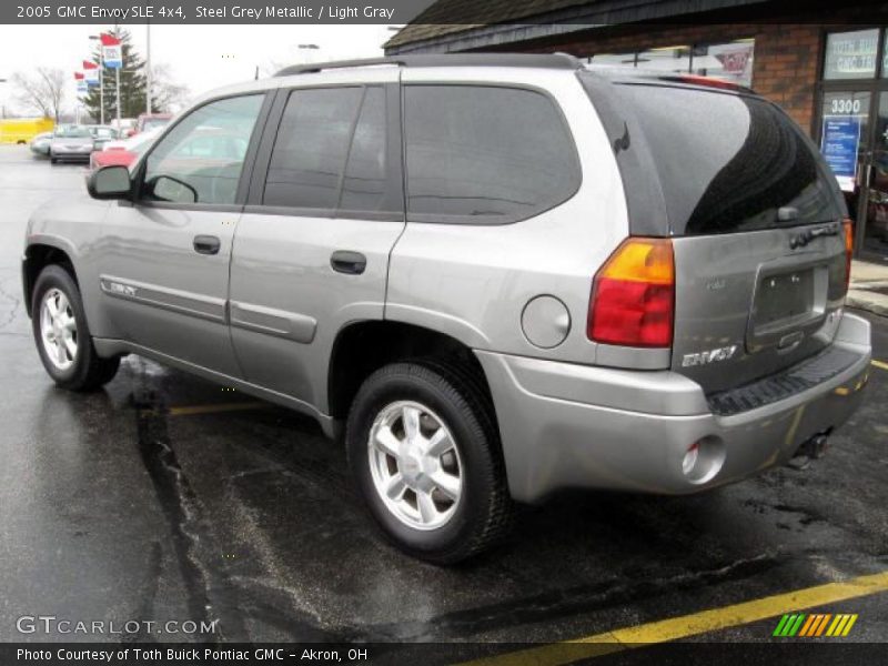 Steel Grey Metallic / Light Gray 2005 GMC Envoy SLE 4x4