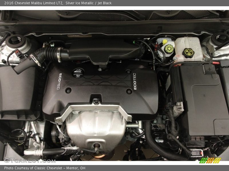 Silver Ice Metallic / Jet Black 2016 Chevrolet Malibu Limited LTZ