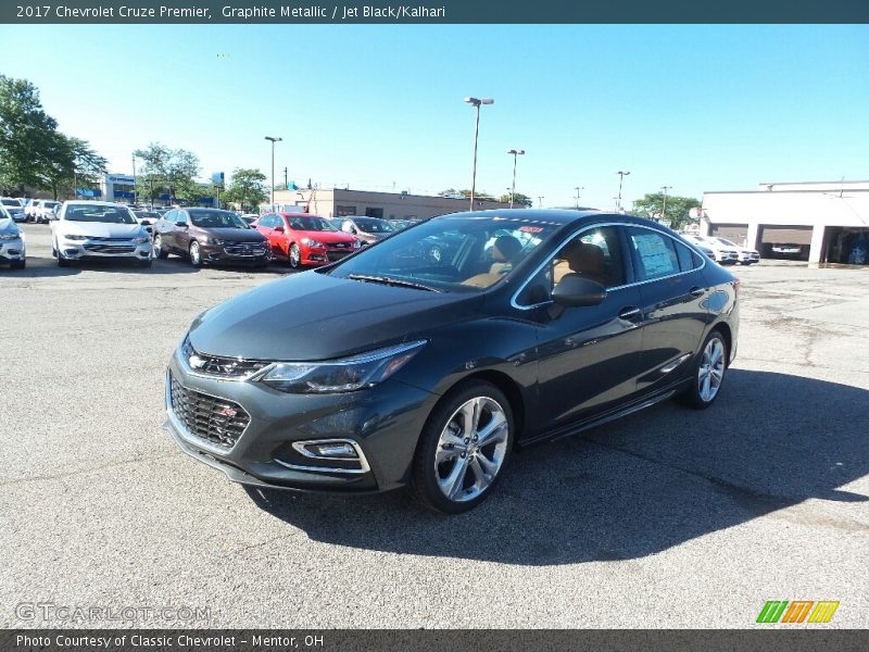 Graphite Metallic / Jet Black/Kalhari 2017 Chevrolet Cruze Premier