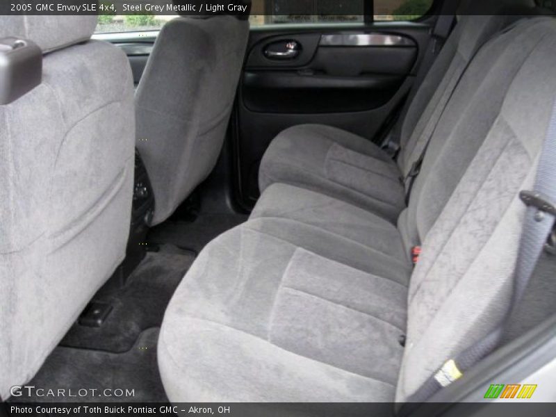 Steel Grey Metallic / Light Gray 2005 GMC Envoy SLE 4x4