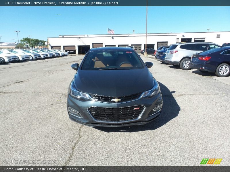 Graphite Metallic / Jet Black/Kalhari 2017 Chevrolet Cruze Premier
