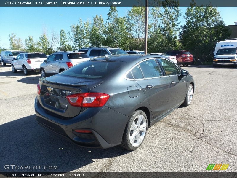 Graphite Metallic / Jet Black/Kalhari 2017 Chevrolet Cruze Premier