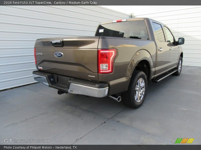 Caribou / Medium Earth Gray 2016 Ford F150 XLT SuperCrew