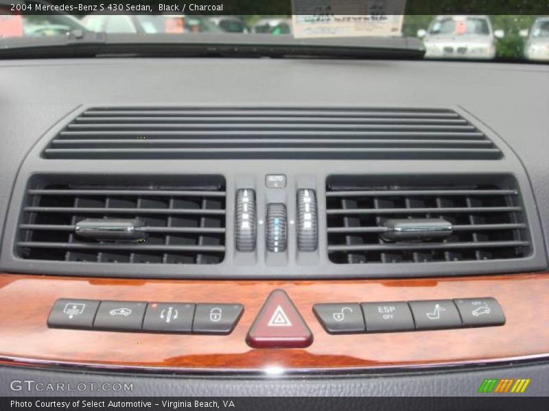 Black / Charcoal 2004 Mercedes-Benz S 430 Sedan