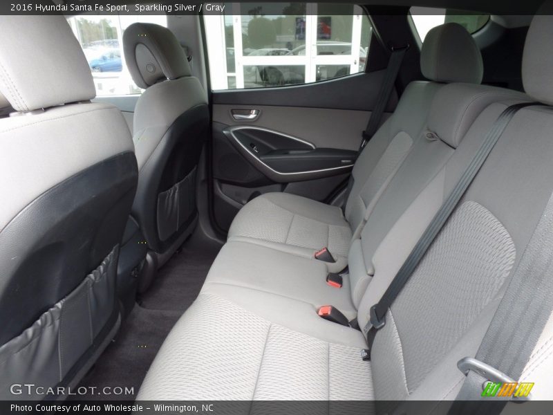 Sparkling Silver / Gray 2016 Hyundai Santa Fe Sport
