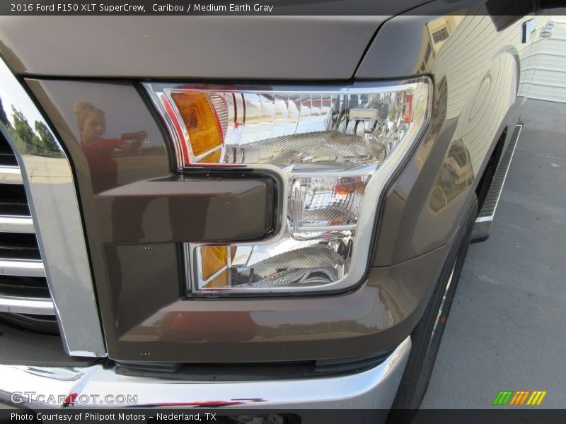 Caribou / Medium Earth Gray 2016 Ford F150 XLT SuperCrew