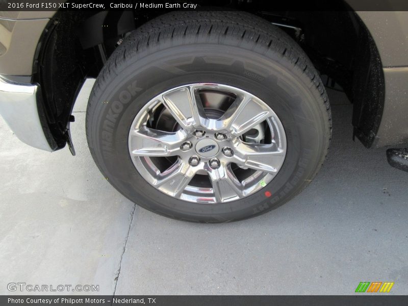 Caribou / Medium Earth Gray 2016 Ford F150 XLT SuperCrew
