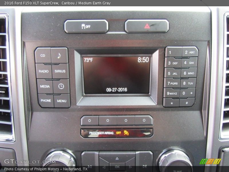 Caribou / Medium Earth Gray 2016 Ford F150 XLT SuperCrew