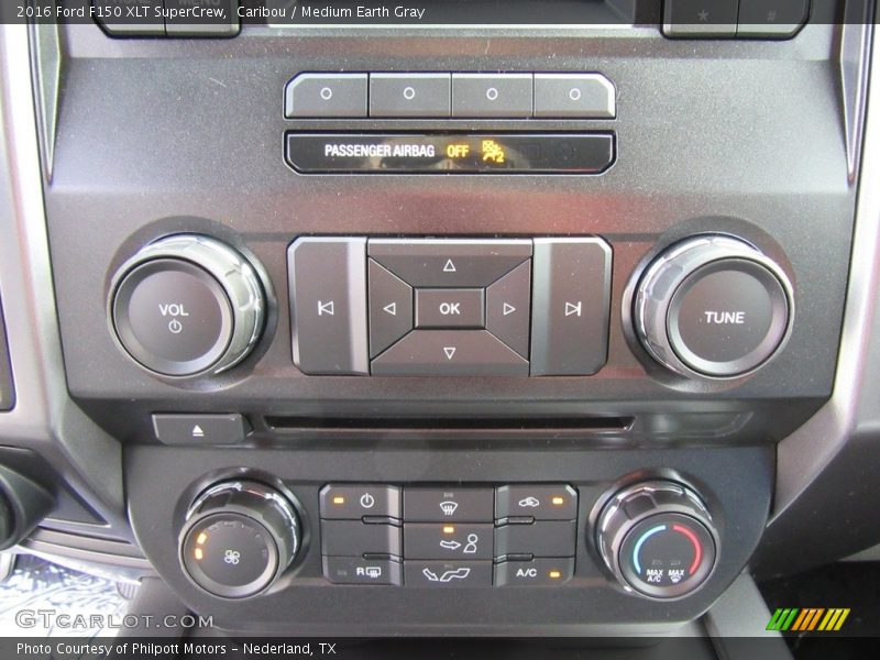 Caribou / Medium Earth Gray 2016 Ford F150 XLT SuperCrew