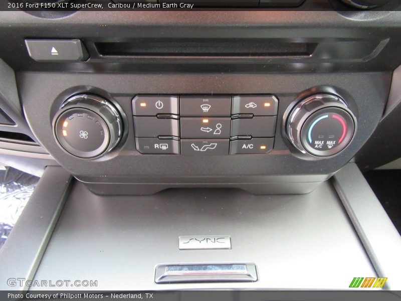 Caribou / Medium Earth Gray 2016 Ford F150 XLT SuperCrew