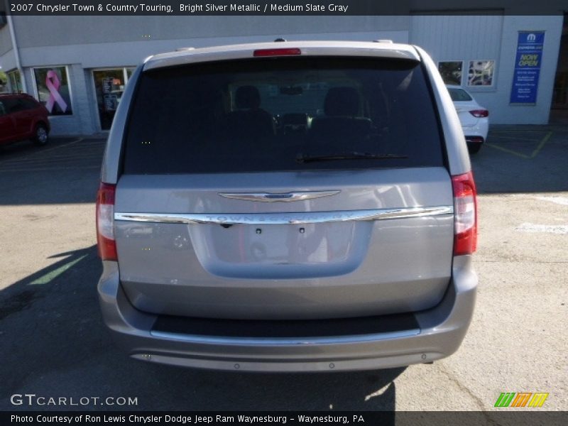 Bright Silver Metallic / Medium Slate Gray 2007 Chrysler Town & Country Touring