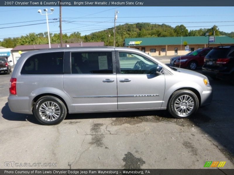 Bright Silver Metallic / Medium Slate Gray 2007 Chrysler Town & Country Touring