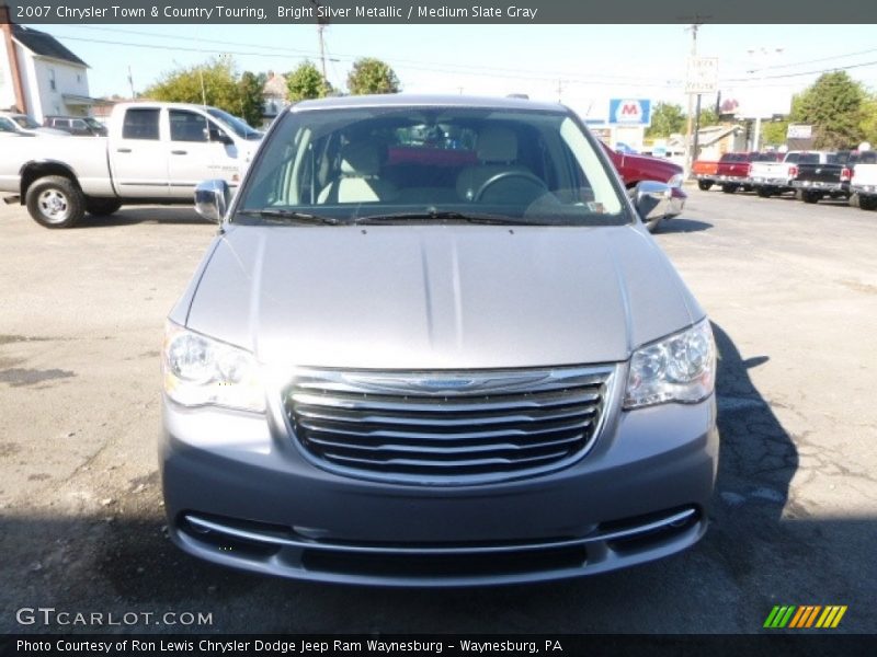 Bright Silver Metallic / Medium Slate Gray 2007 Chrysler Town & Country Touring