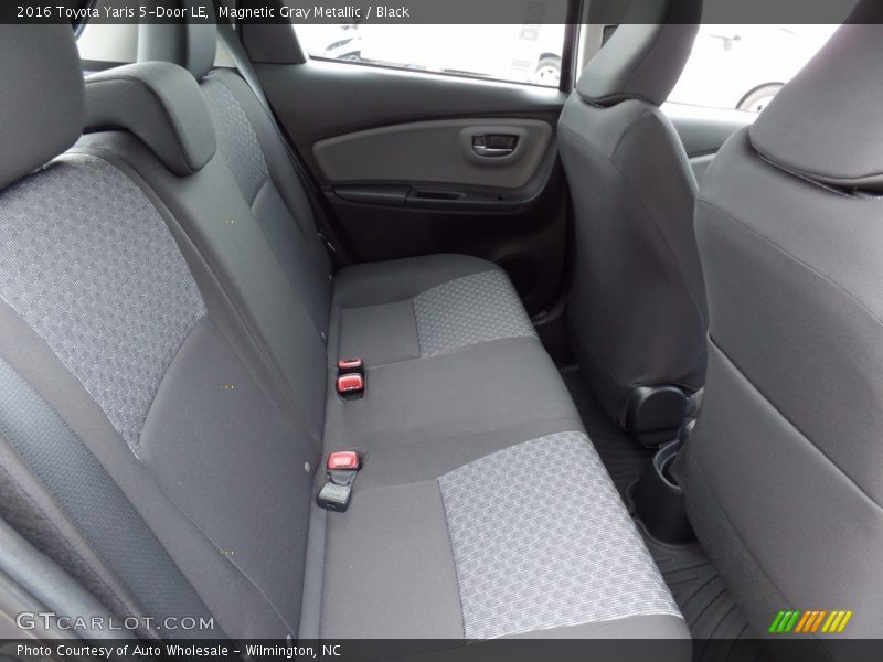 Rear Seat of 2016 Yaris 5-Door LE