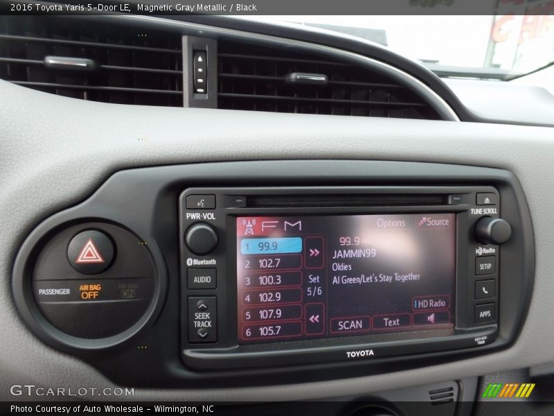 Controls of 2016 Yaris 5-Door LE