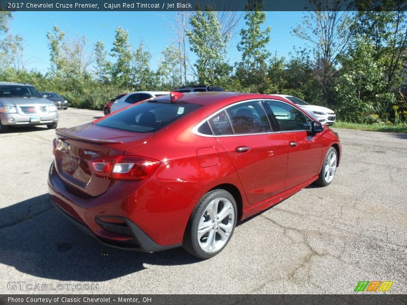 Cajun Red Tintcoat / Jet Black 2017 Chevrolet Cruze Premier