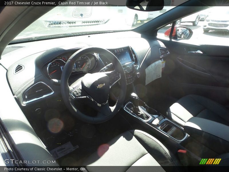 Cajun Red Tintcoat / Jet Black 2017 Chevrolet Cruze Premier