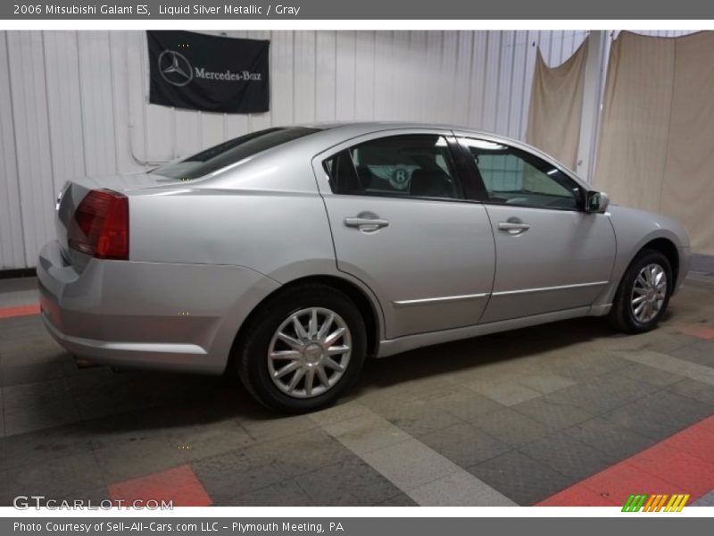 Liquid Silver Metallic / Gray 2006 Mitsubishi Galant ES