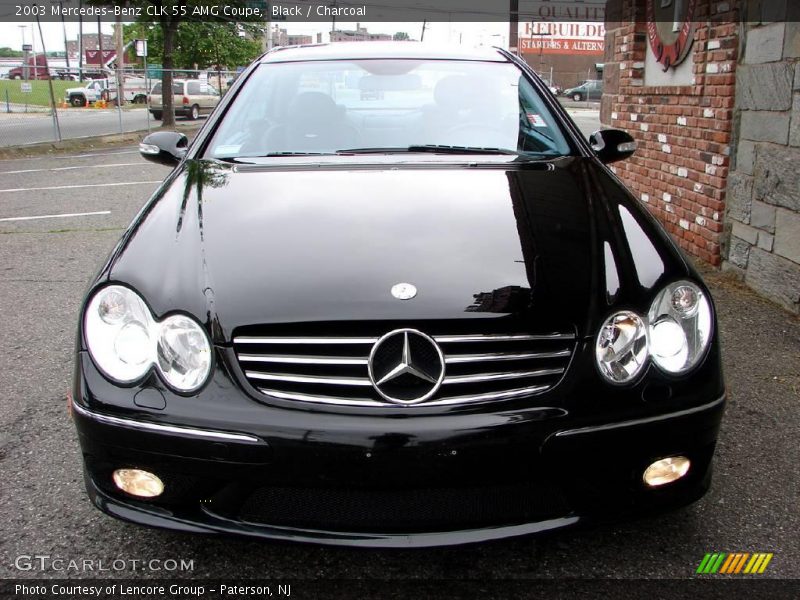 Black / Charcoal 2003 Mercedes-Benz CLK 55 AMG Coupe