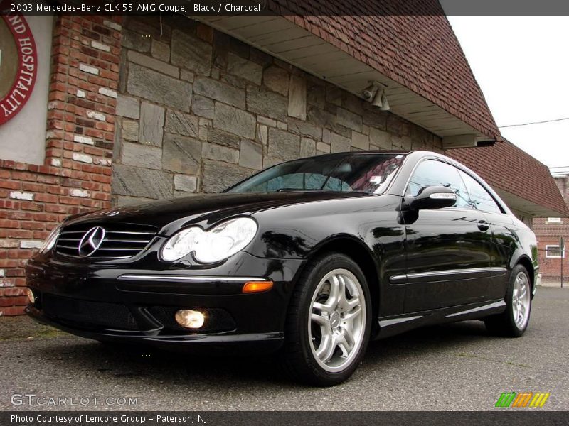 Black / Charcoal 2003 Mercedes-Benz CLK 55 AMG Coupe