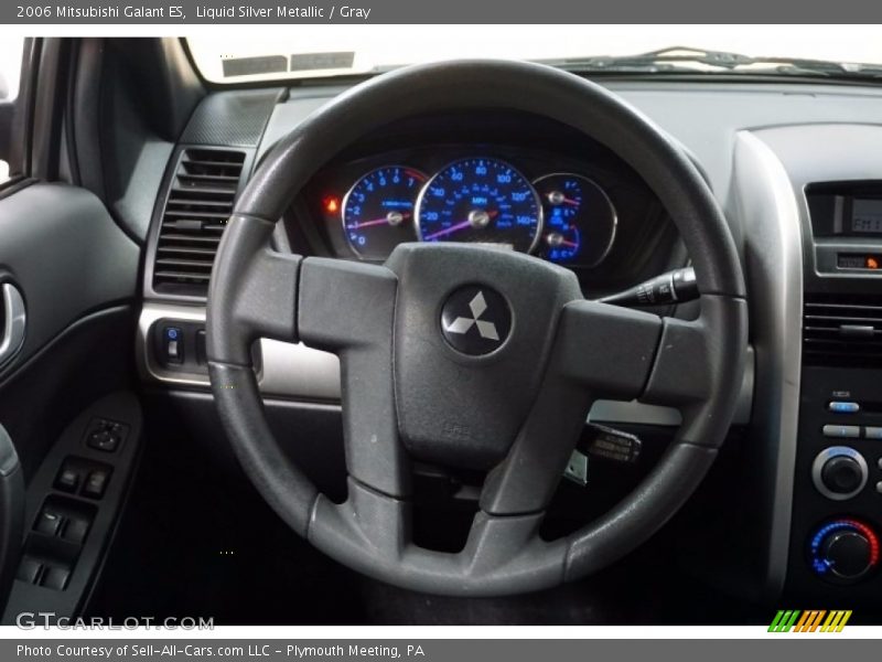 Liquid Silver Metallic / Gray 2006 Mitsubishi Galant ES