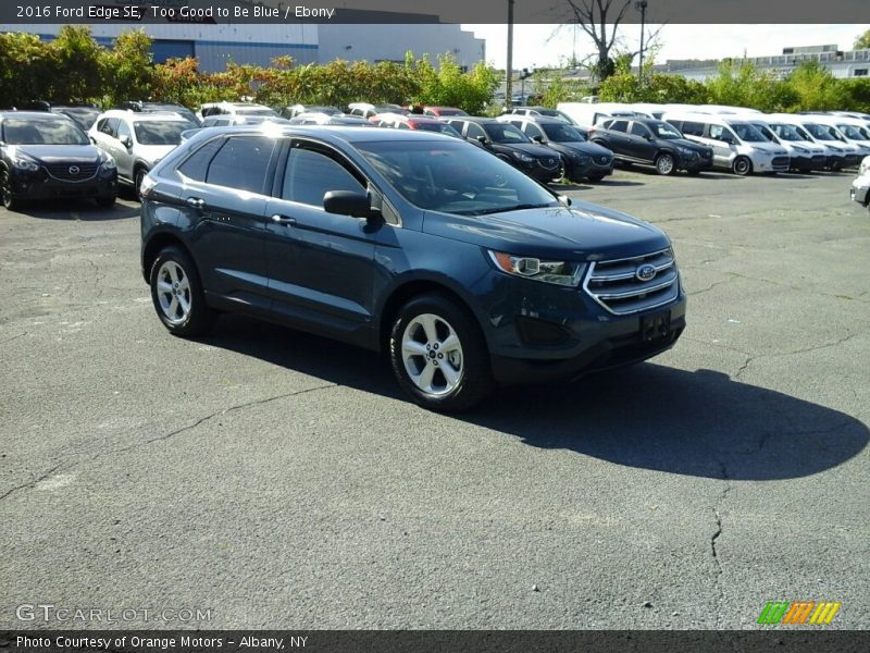 Too Good to Be Blue / Ebony 2016 Ford Edge SE