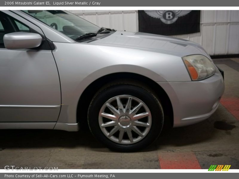 Liquid Silver Metallic / Gray 2006 Mitsubishi Galant ES