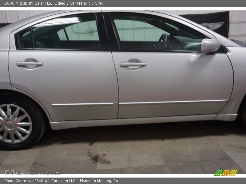 Liquid Silver Metallic / Gray 2006 Mitsubishi Galant ES