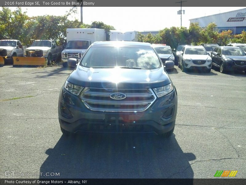 Too Good to Be Blue / Ebony 2016 Ford Edge SE