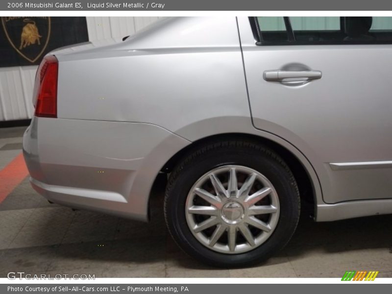 Liquid Silver Metallic / Gray 2006 Mitsubishi Galant ES