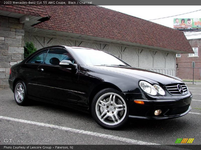 Black / Charcoal 2003 Mercedes-Benz CLK 55 AMG Coupe