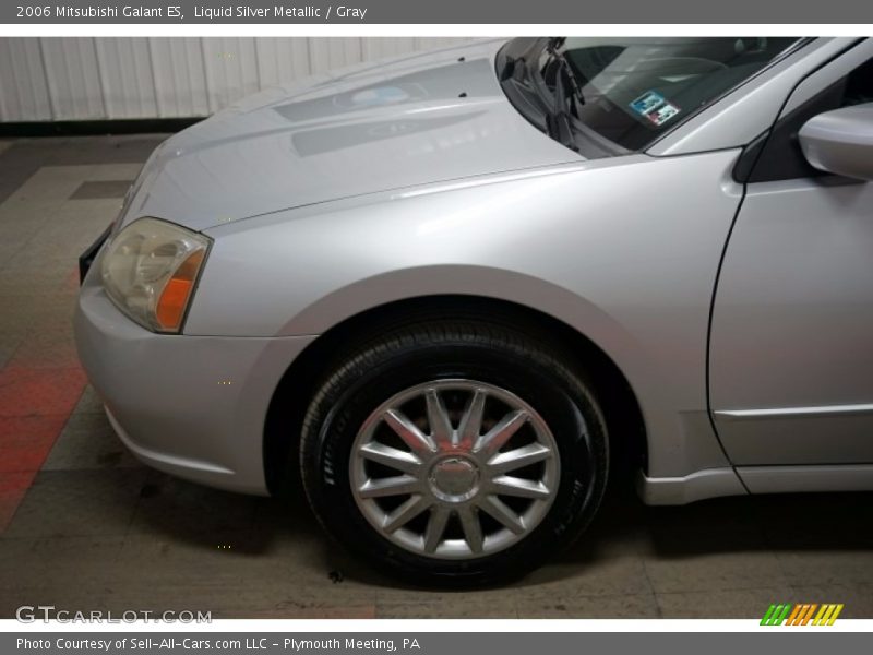 Liquid Silver Metallic / Gray 2006 Mitsubishi Galant ES