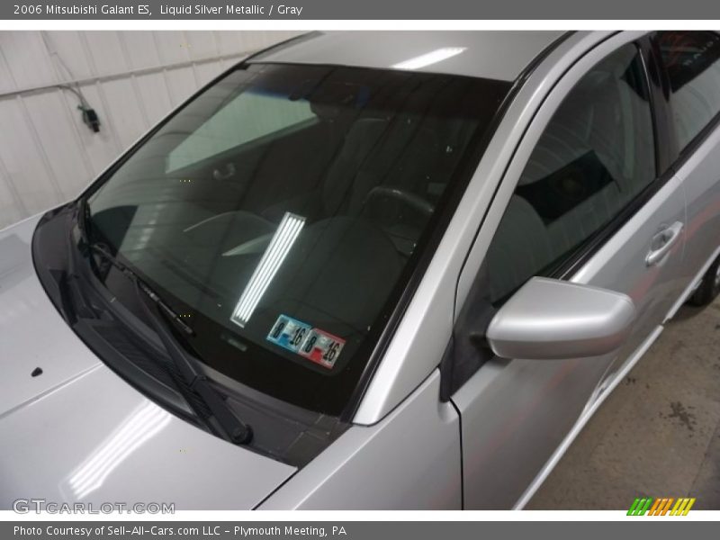 Liquid Silver Metallic / Gray 2006 Mitsubishi Galant ES