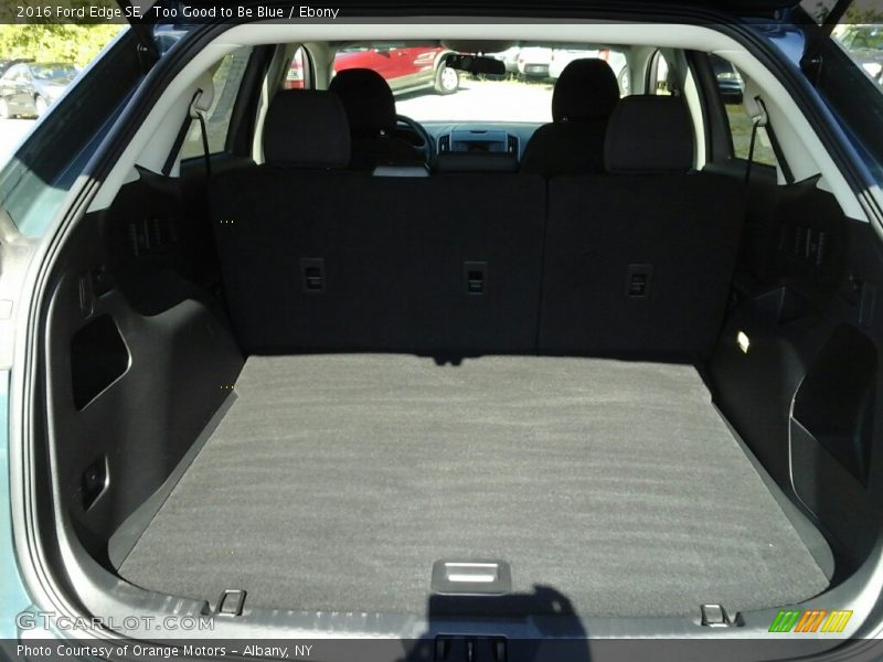 Too Good to Be Blue / Ebony 2016 Ford Edge SE