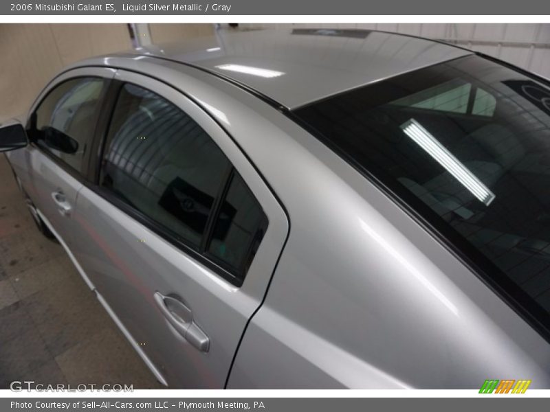 Liquid Silver Metallic / Gray 2006 Mitsubishi Galant ES