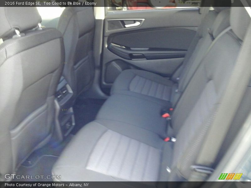 Too Good to Be Blue / Ebony 2016 Ford Edge SE