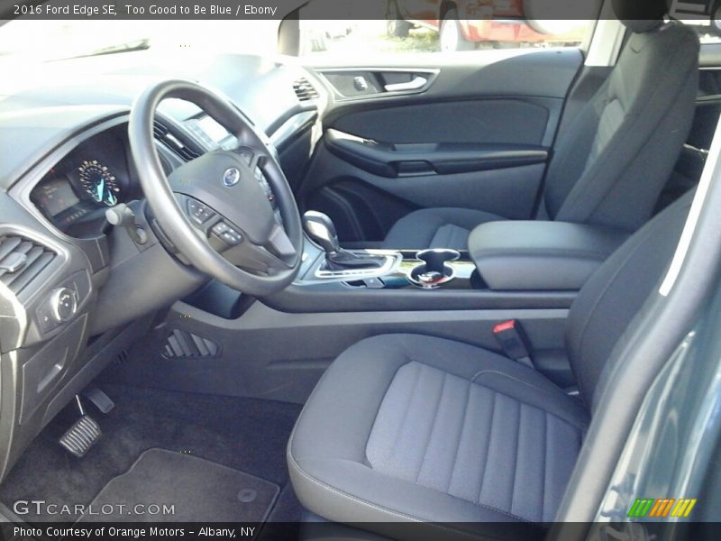 Too Good to Be Blue / Ebony 2016 Ford Edge SE