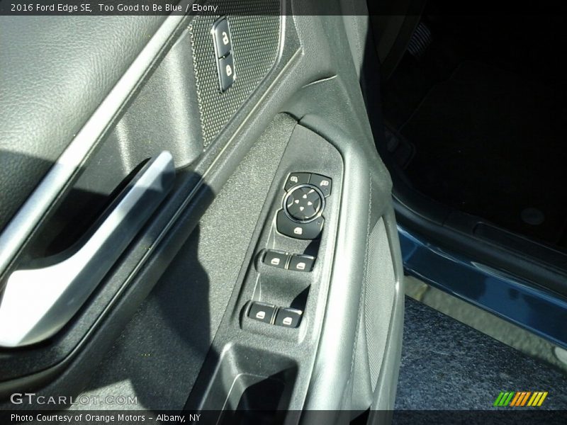 Too Good to Be Blue / Ebony 2016 Ford Edge SE