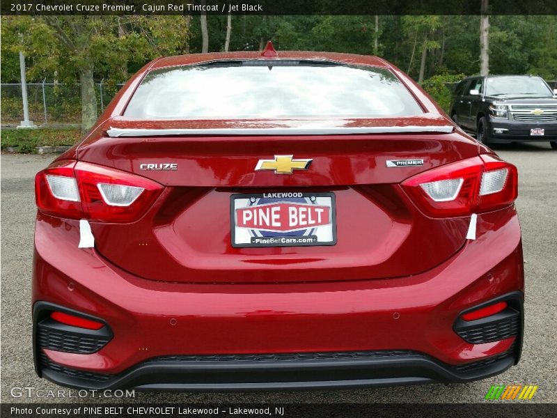 Cajun Red Tintcoat / Jet Black 2017 Chevrolet Cruze Premier